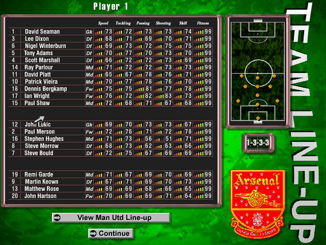 Actua Soccer: Club Edition
