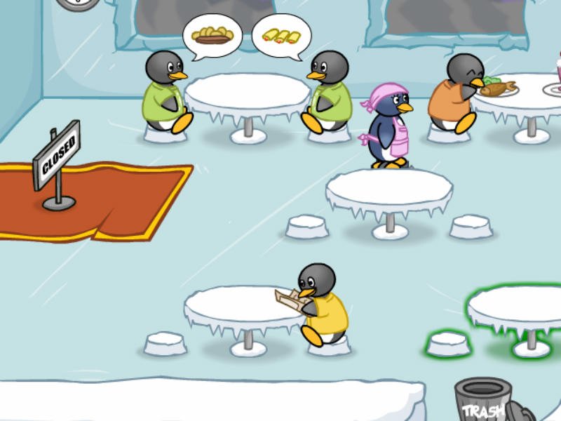 Penguin Diner: Restaurant Dash