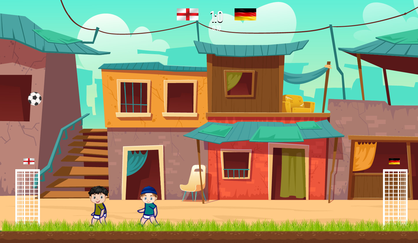 Funny Street Football