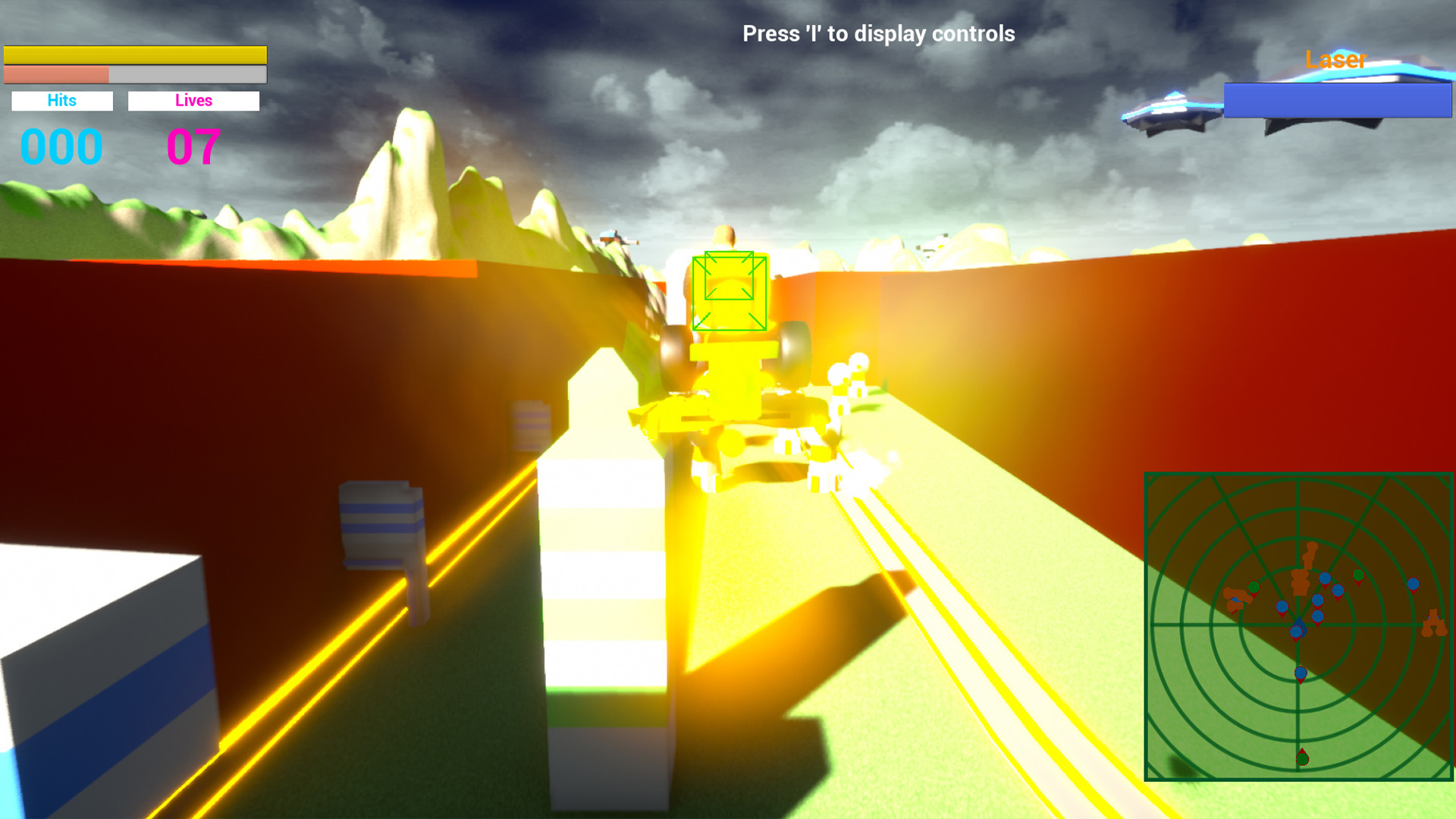 Lawnmower Game: Space Fight