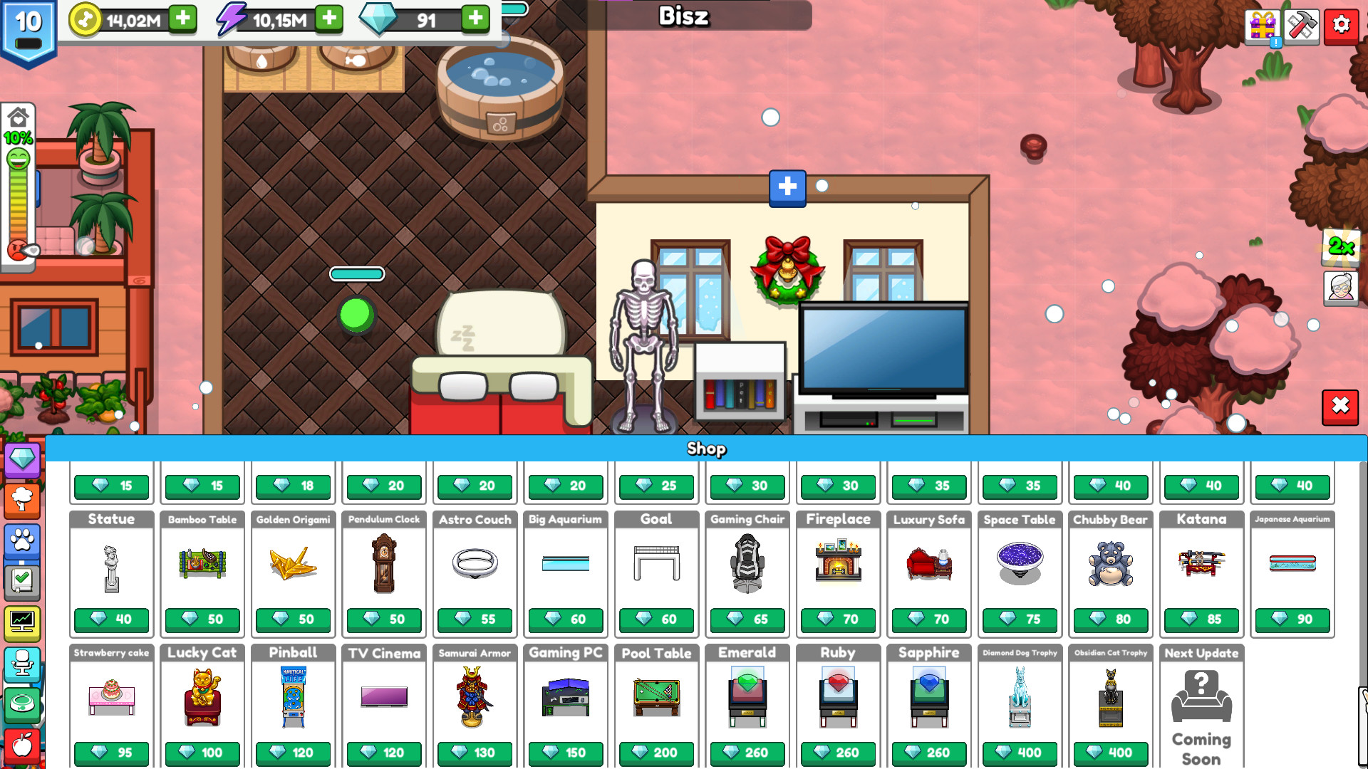 Pet idle