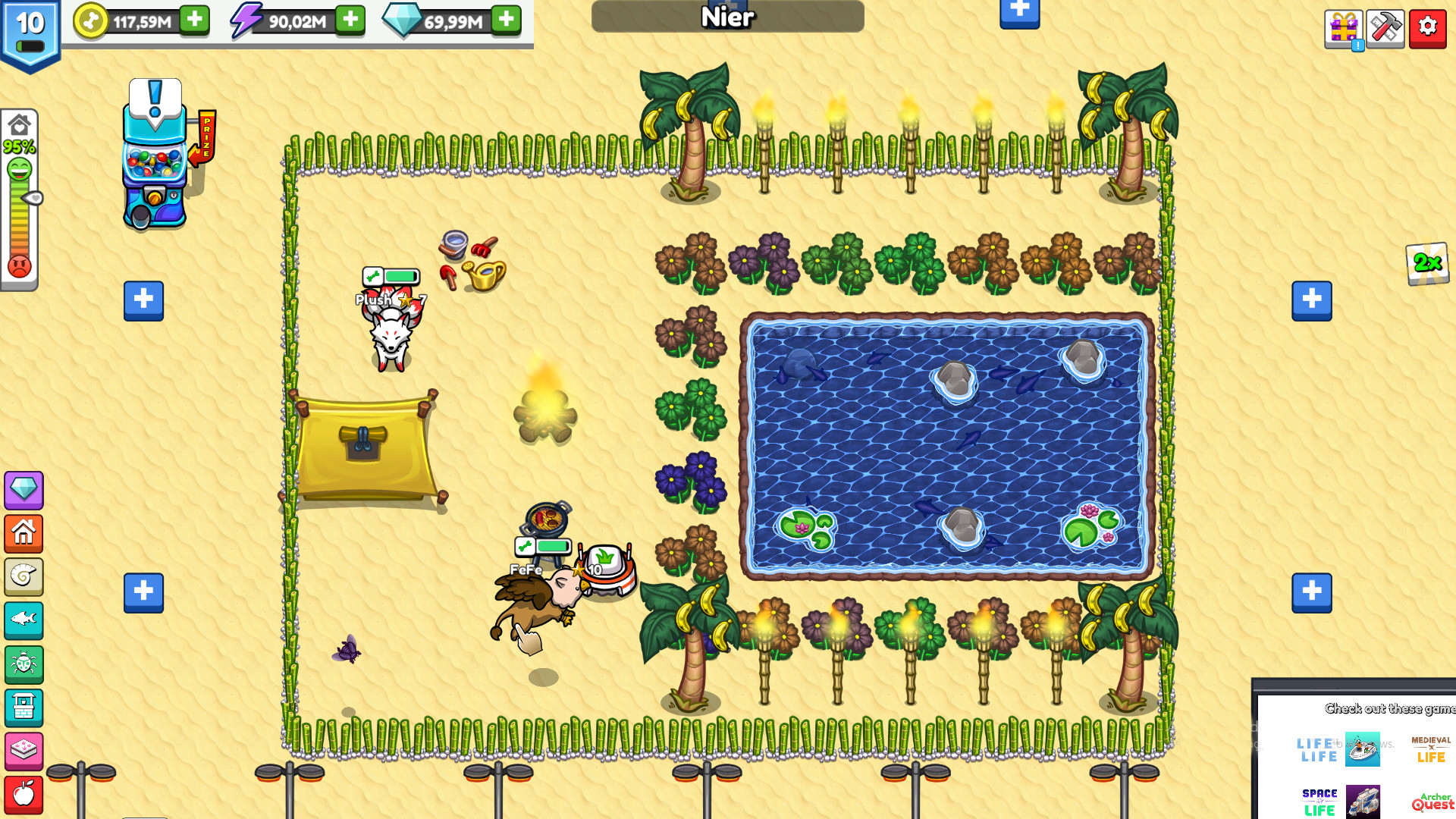 Pet idle