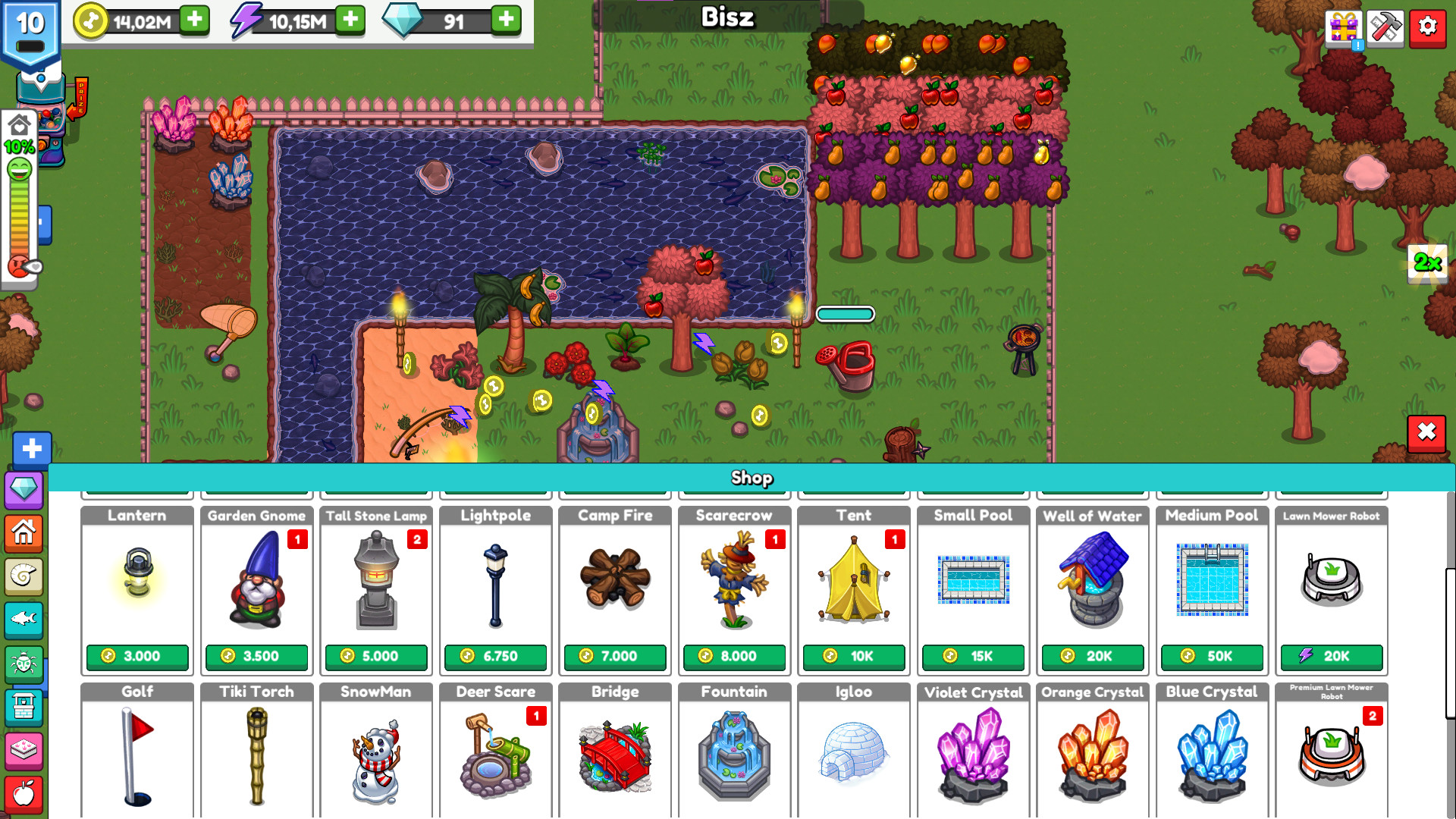 Pet idle