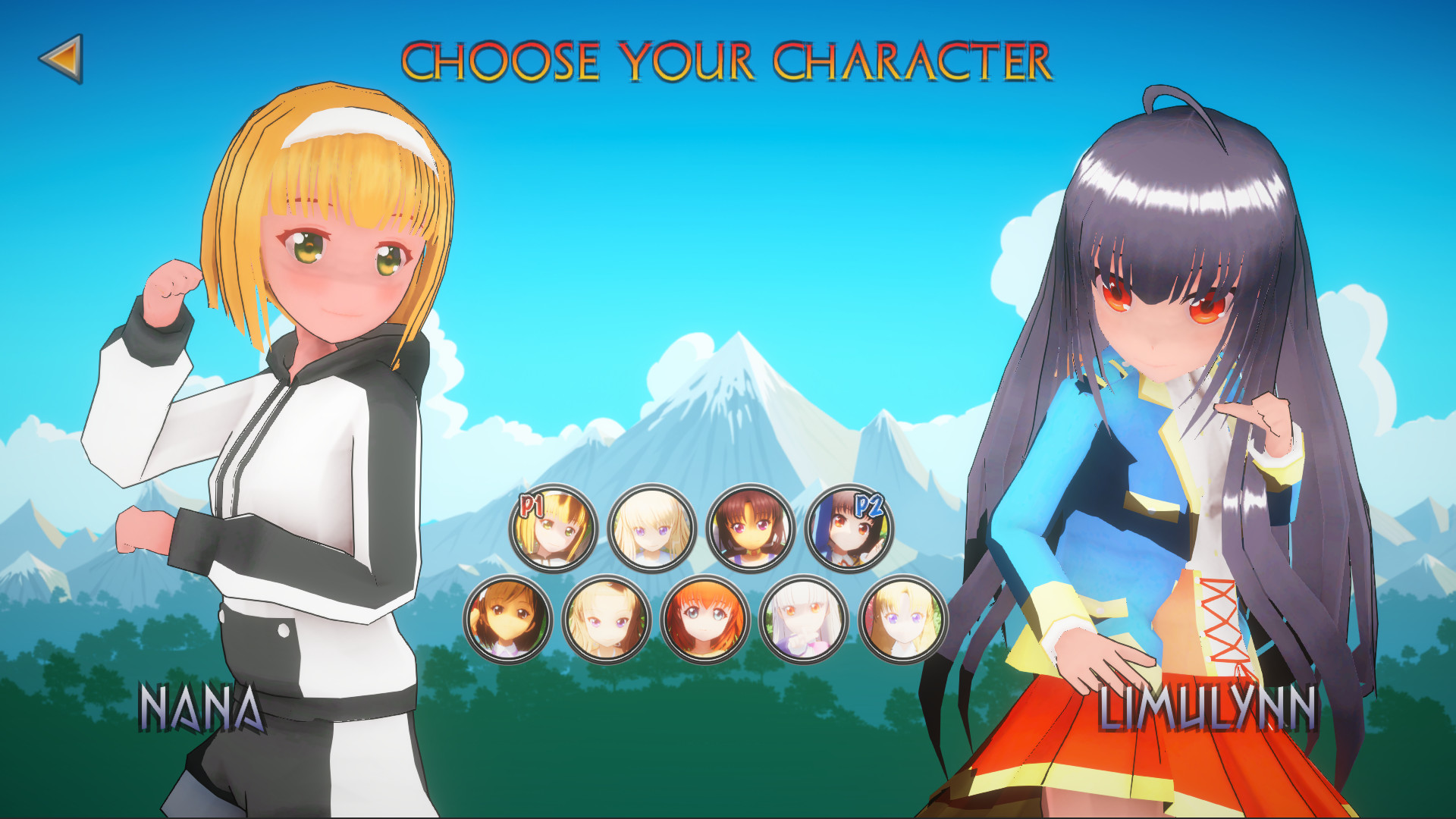 The Tale of Fighting Nymphs