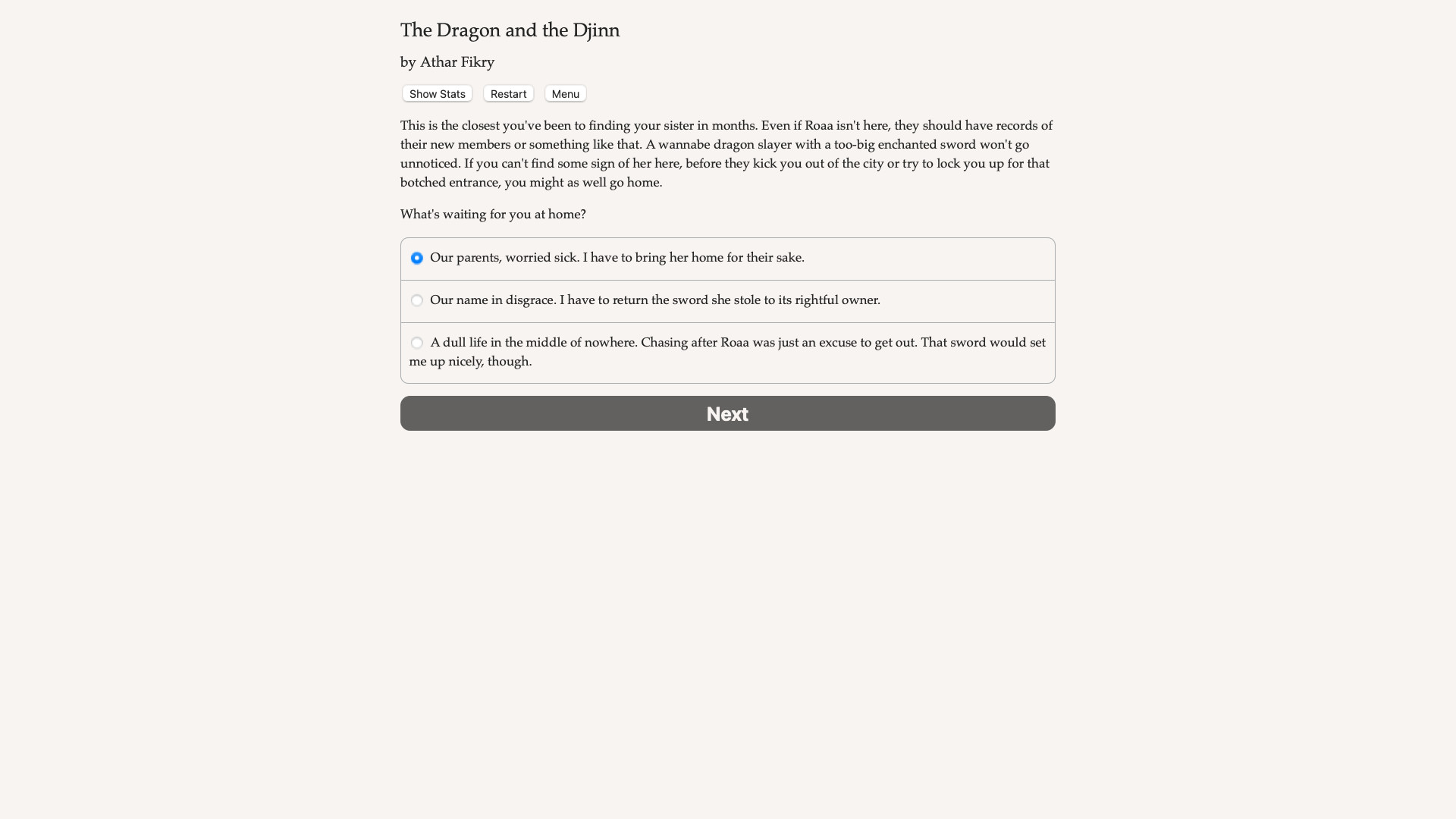 The Dragon and the Djinn