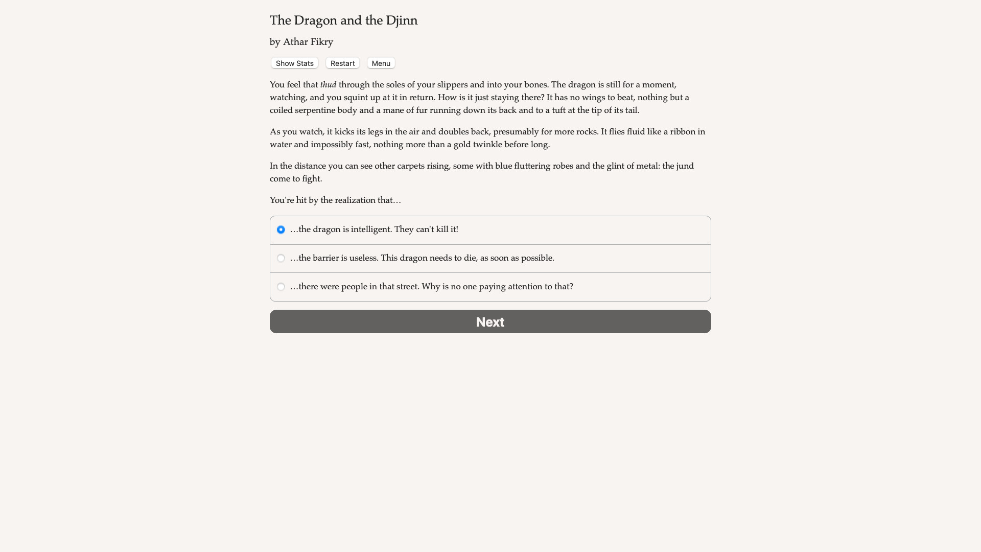 The Dragon and the Djinn