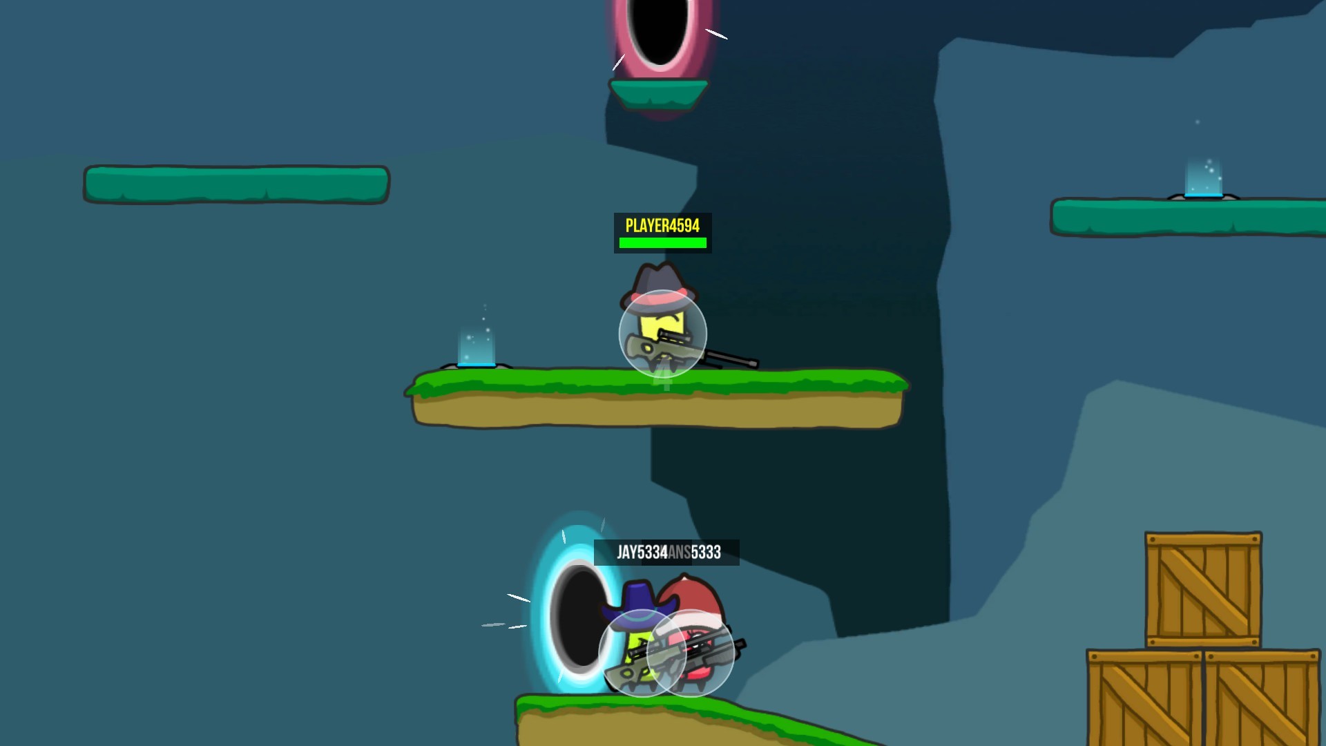 Gun to Colonists