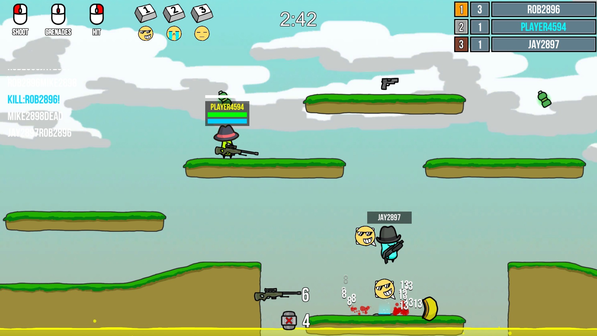 Gun to Colonists