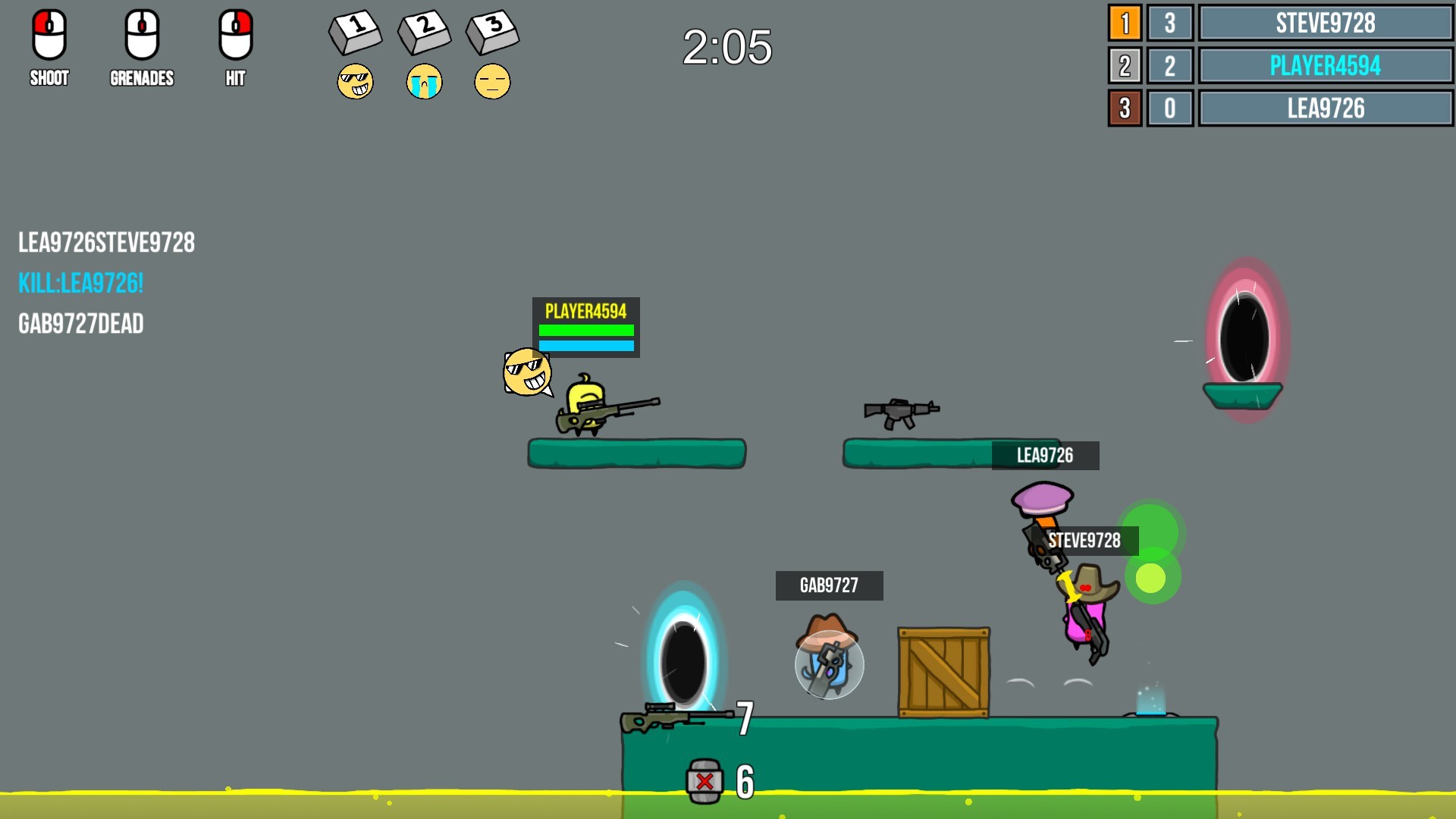Gun to Colonists