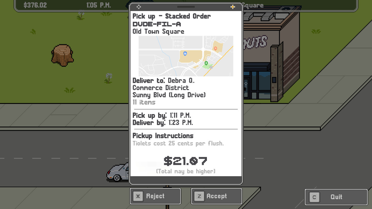 GrubDash Driver: Food Delivery Driver Simulator