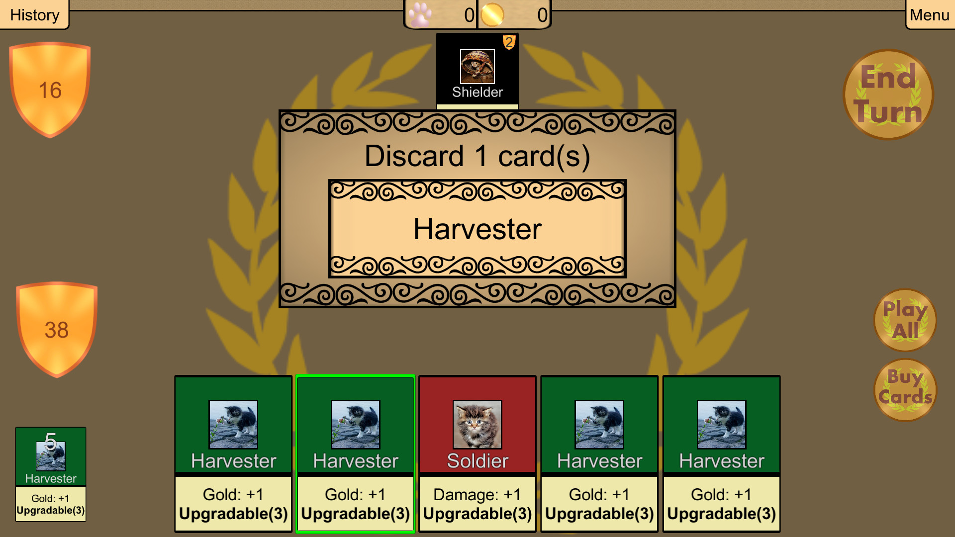 Roman Wars: Deck Building Game