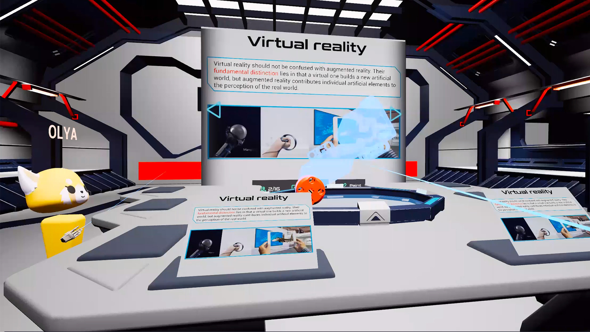 Robotics in VR