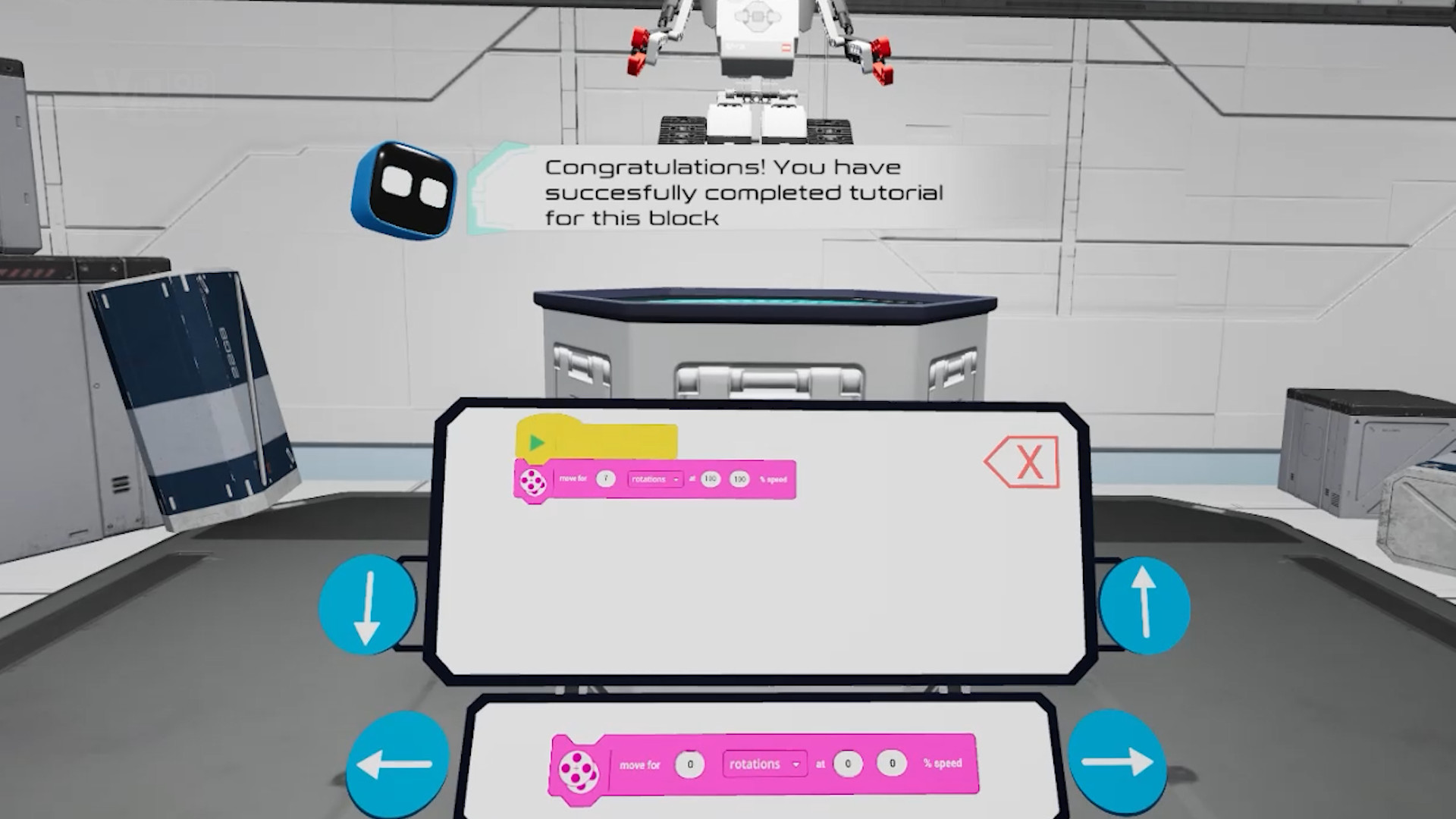 Robotics in VR