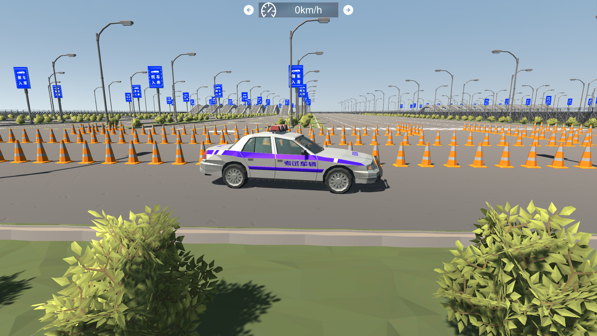 Chinese Driving Test Simulator