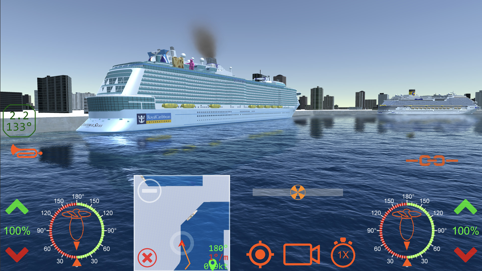 Cruise Ship Handling
