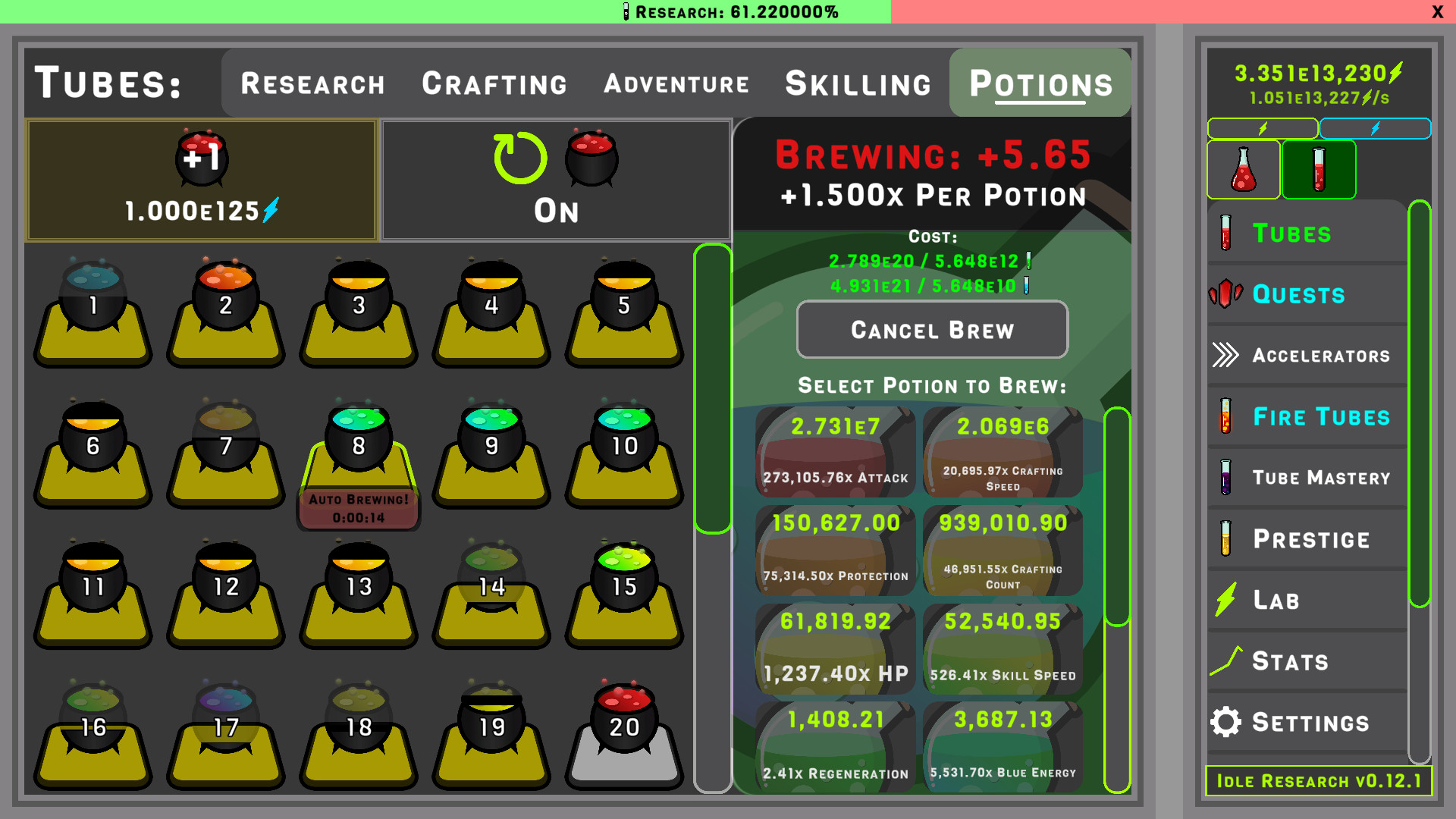 Idle Research