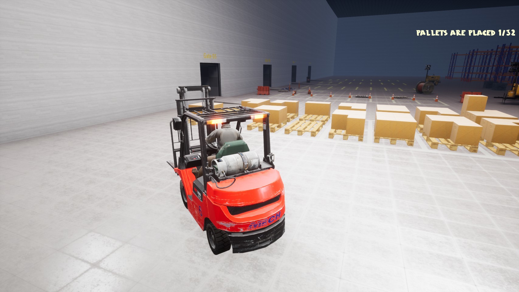 Warehouse Simulator: Forklift Driver
