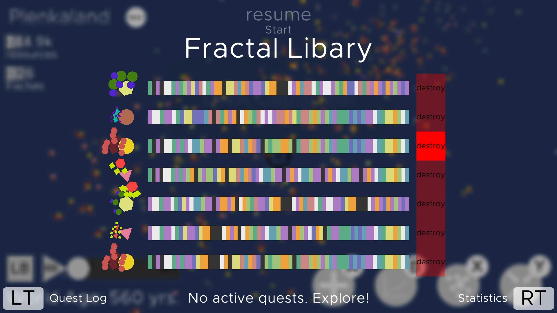 Fractal Evolution