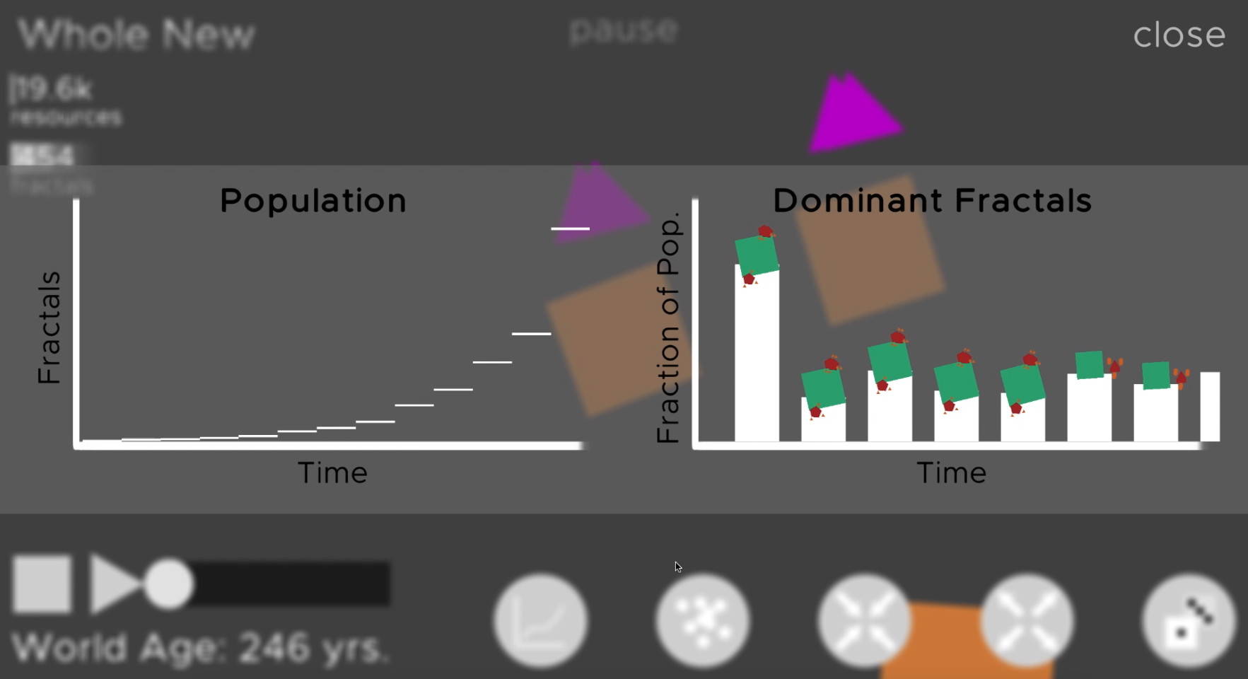 Fractal Evolution