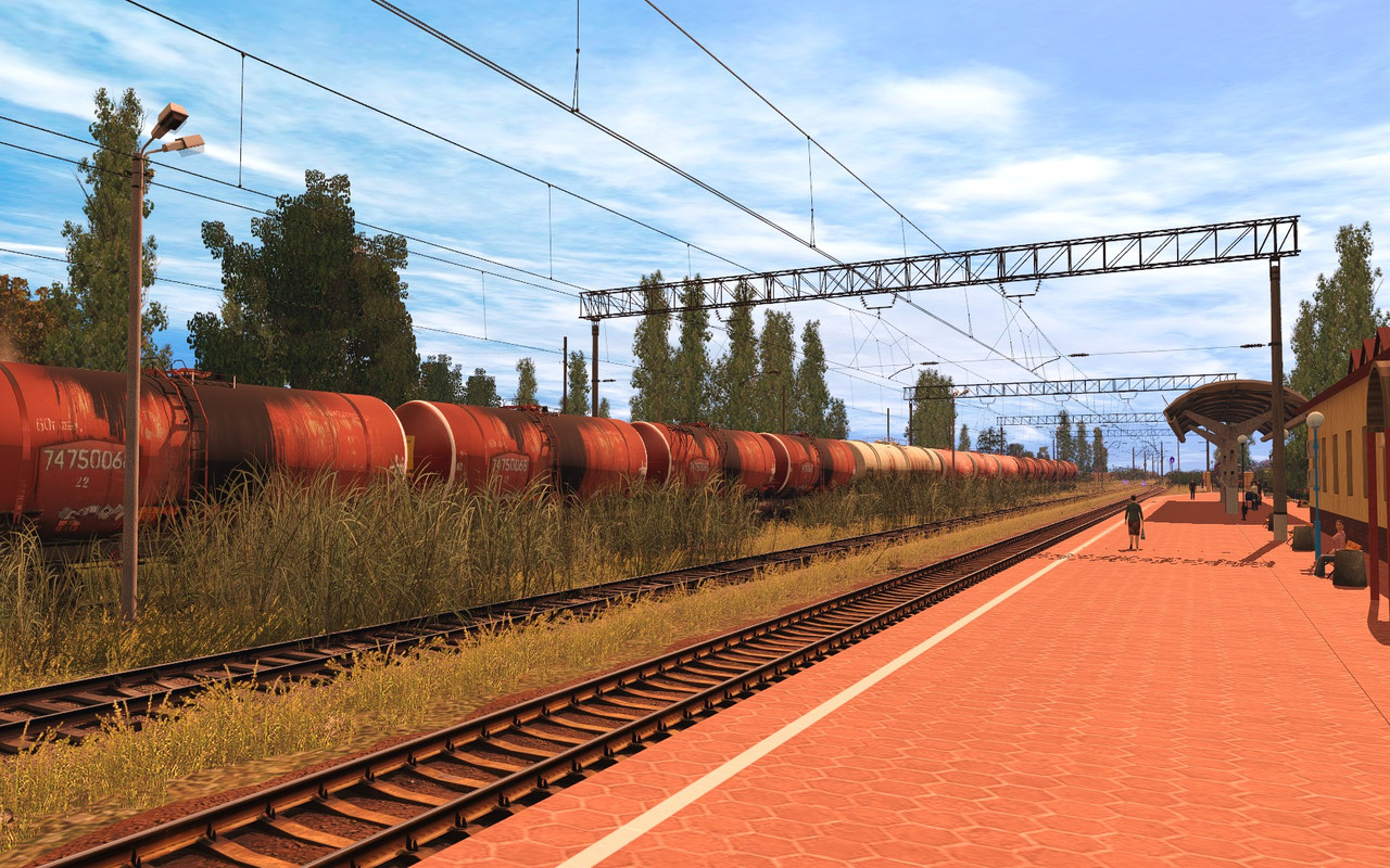 Trainz Railroad Simulator 2019: Rodnye Prostory Route