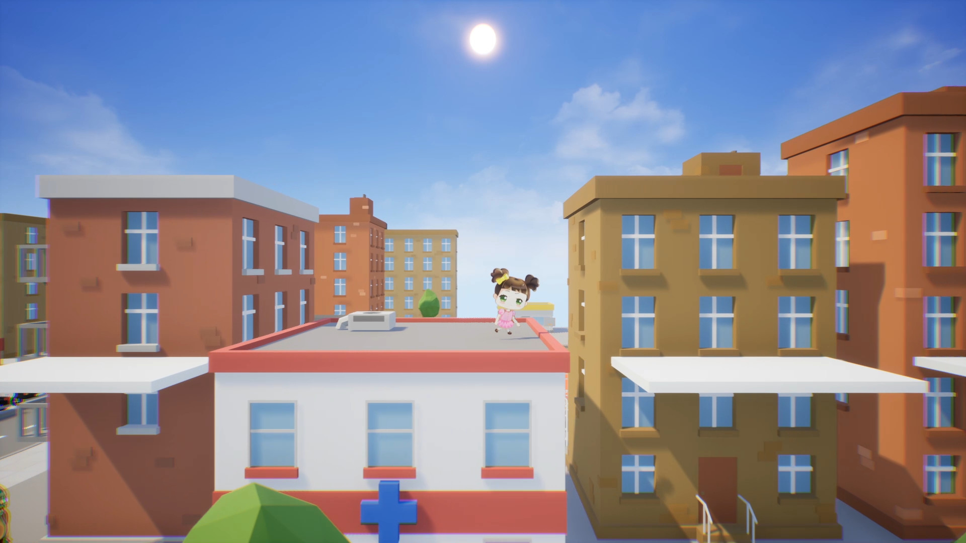 Chibi Girl vs. Evil Zombie Dead