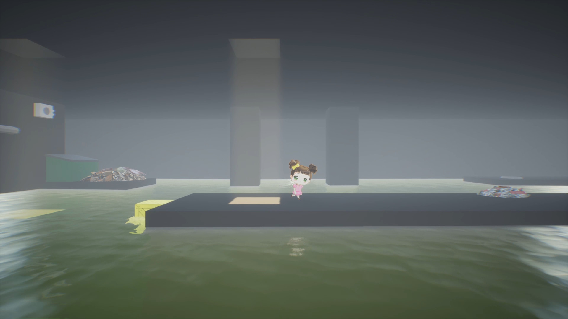 Chibi Girl vs. Evil Zombie Dead