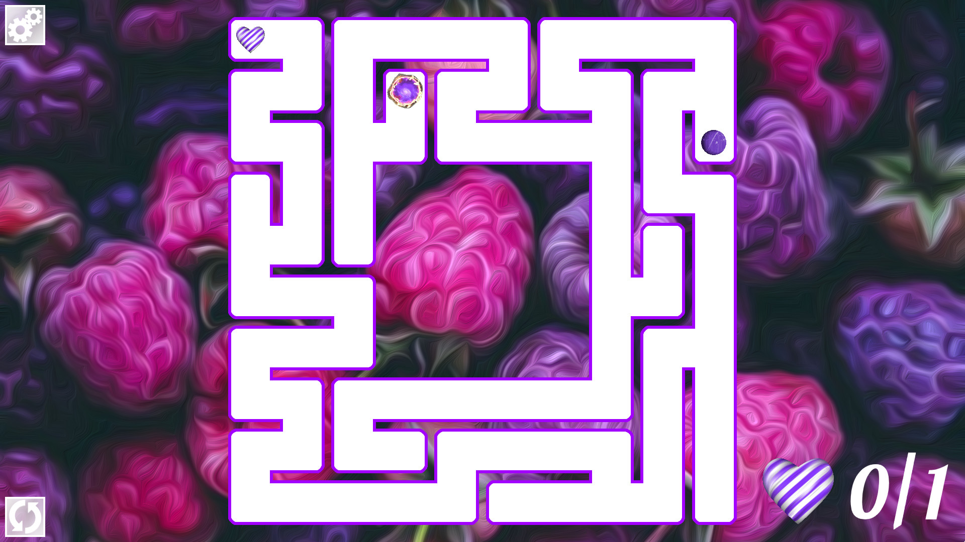 Maze Art: Purple