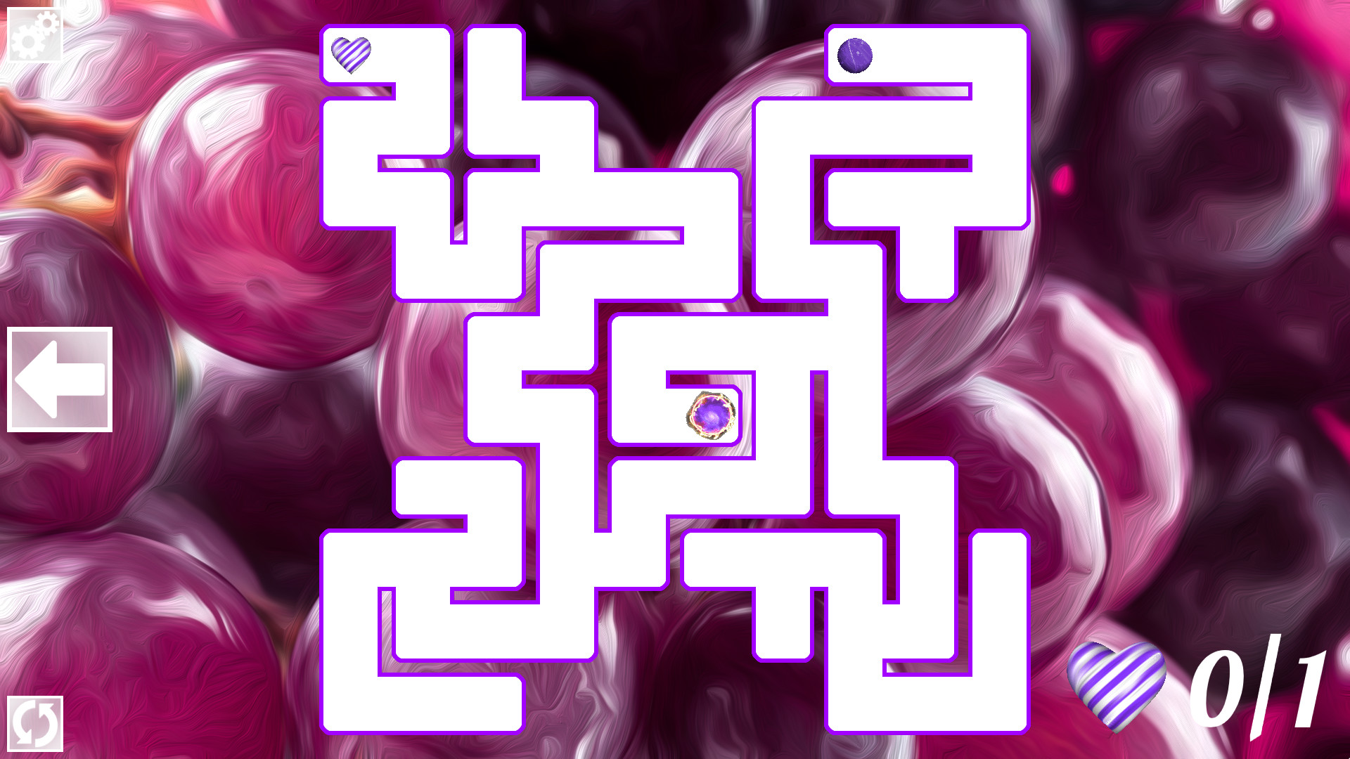 Maze Art: Purple