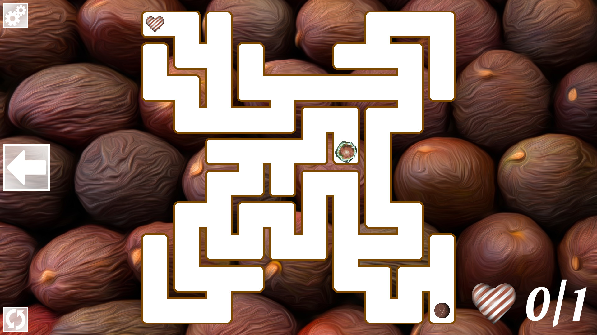 Maze Art: Brown