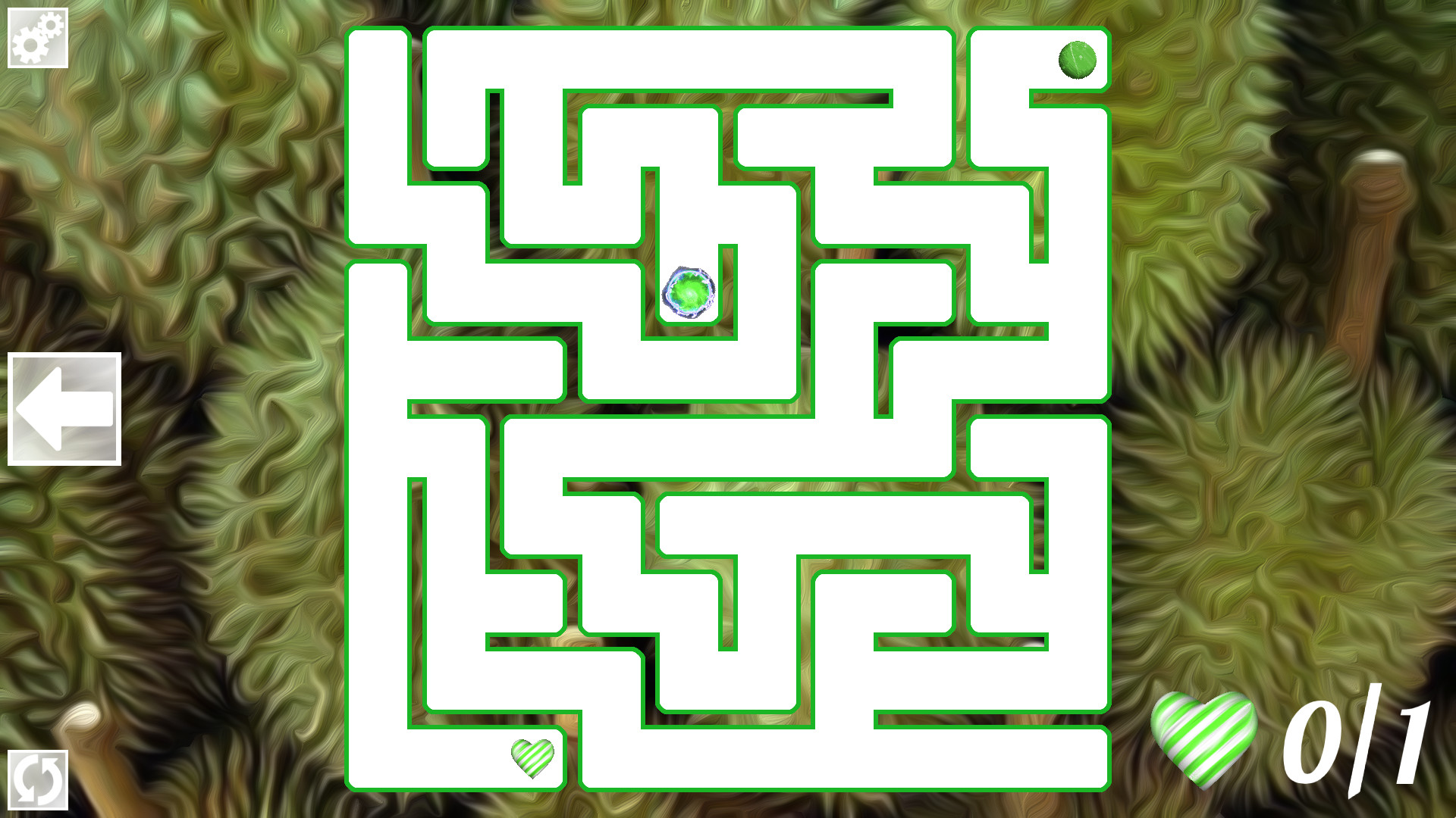 Maze Art: Green