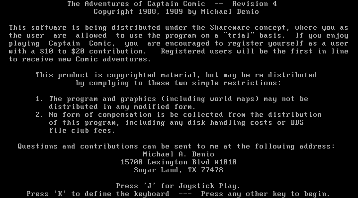 The Adventures of Captain Comic