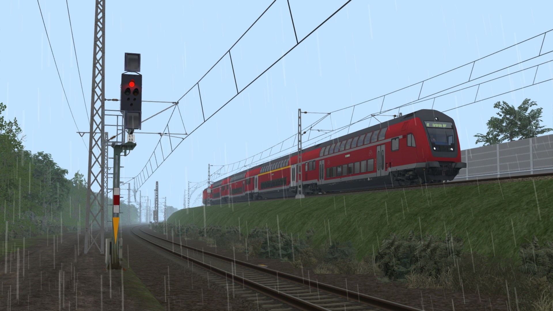 Train Simulator: Bahnstrecke Strasbourg – Karlsruhe Route