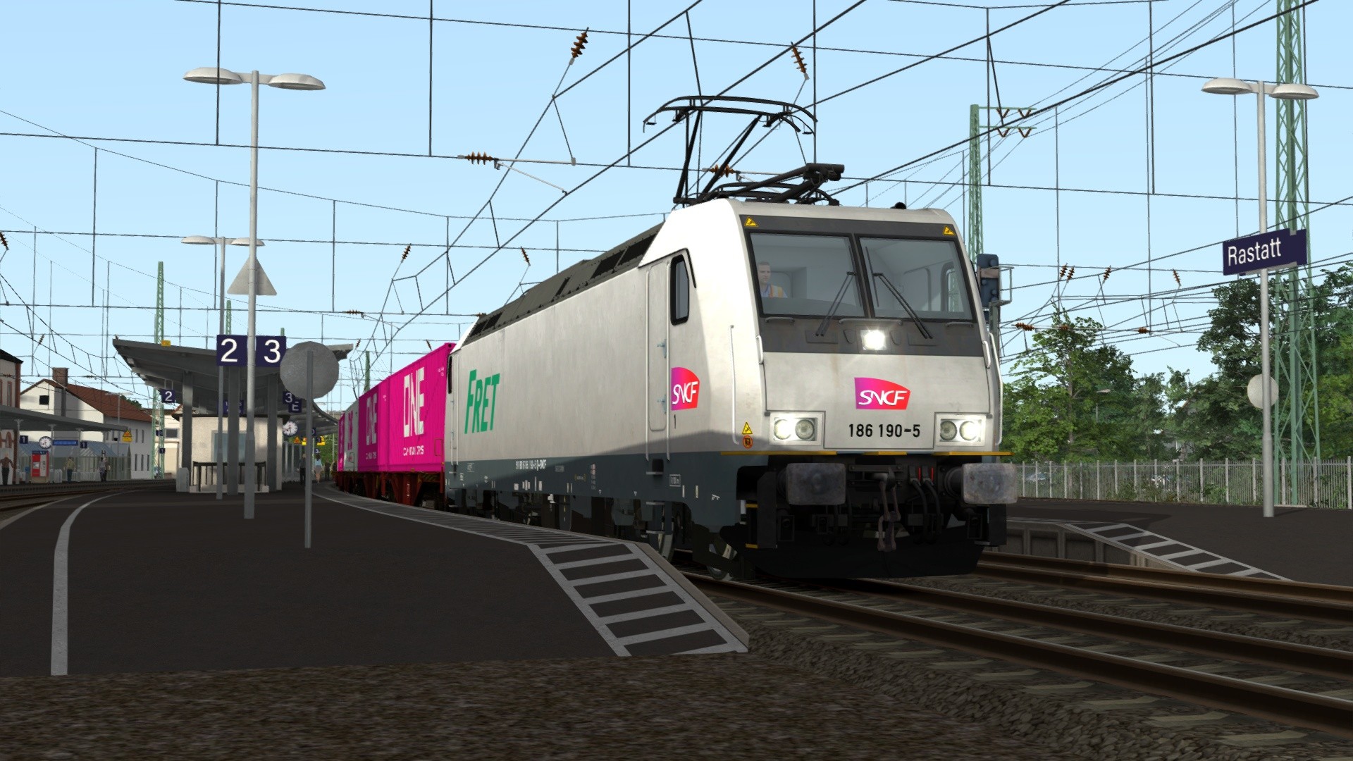 Train Simulator: Bahnstrecke Strasbourg – Karlsruhe Route