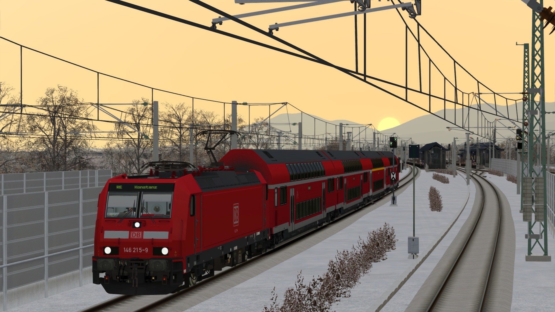 Train Simulator: Bahnstrecke Strasbourg – Karlsruhe Route