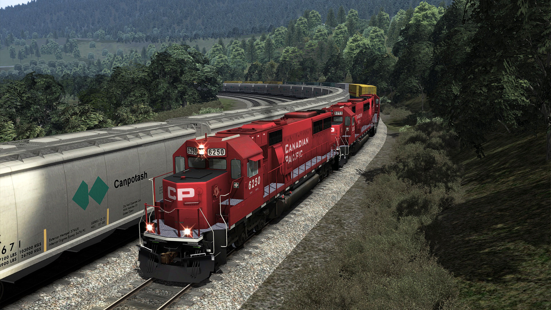 Train Simulator: Canadian Pacific SD60 Loco
