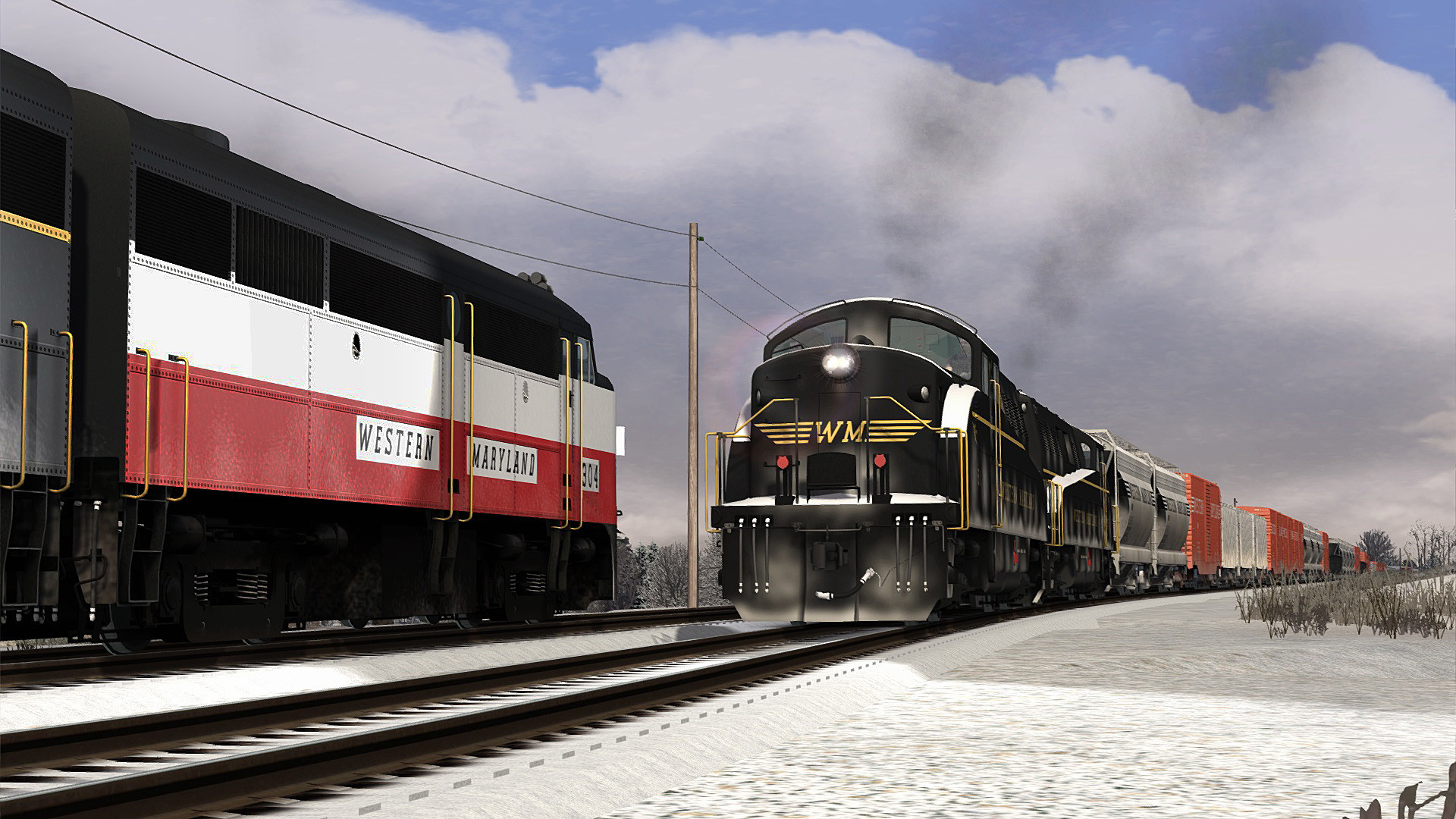 Train Simulator: Western Maryland BL2 Loco