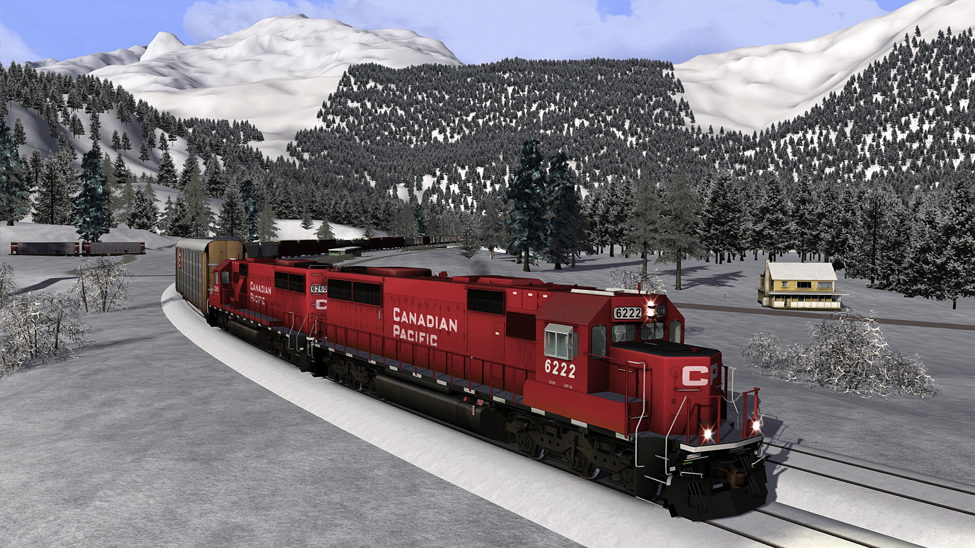 Train Simulator: Canadian Pacific SD60 Loco