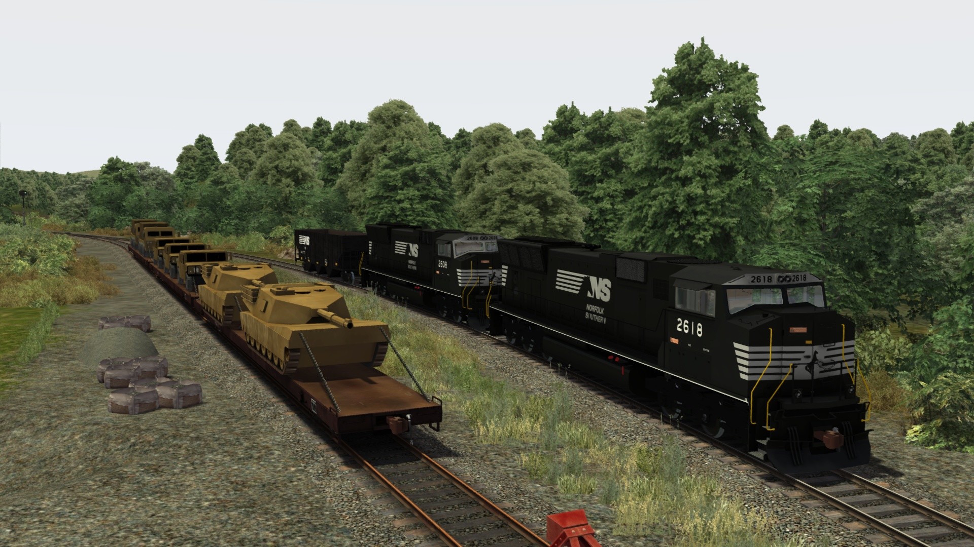 Train Simulator: Norfolk Southern SD70M Loco