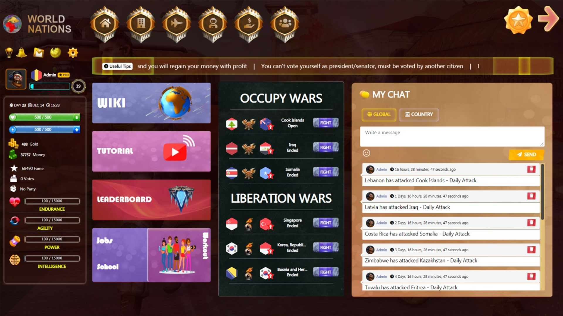World Nations Game