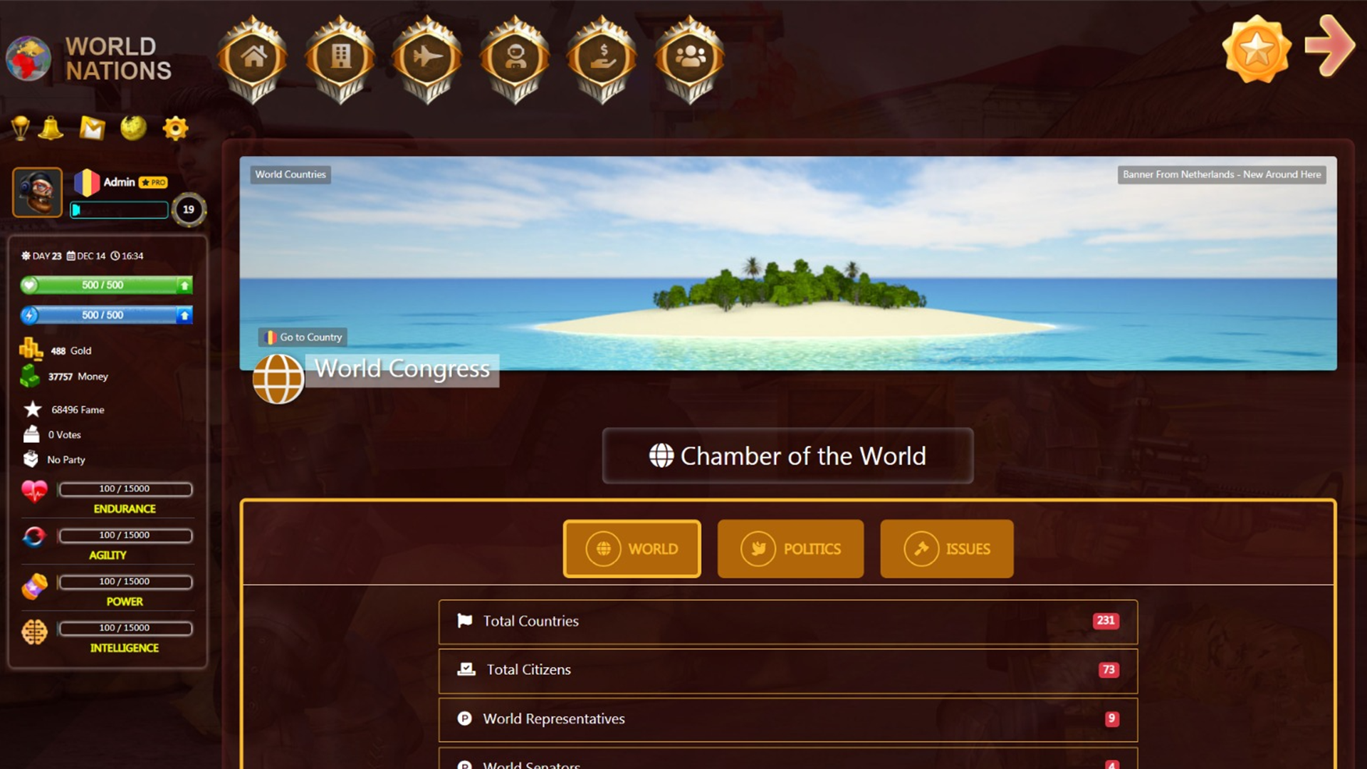 World Nations Game