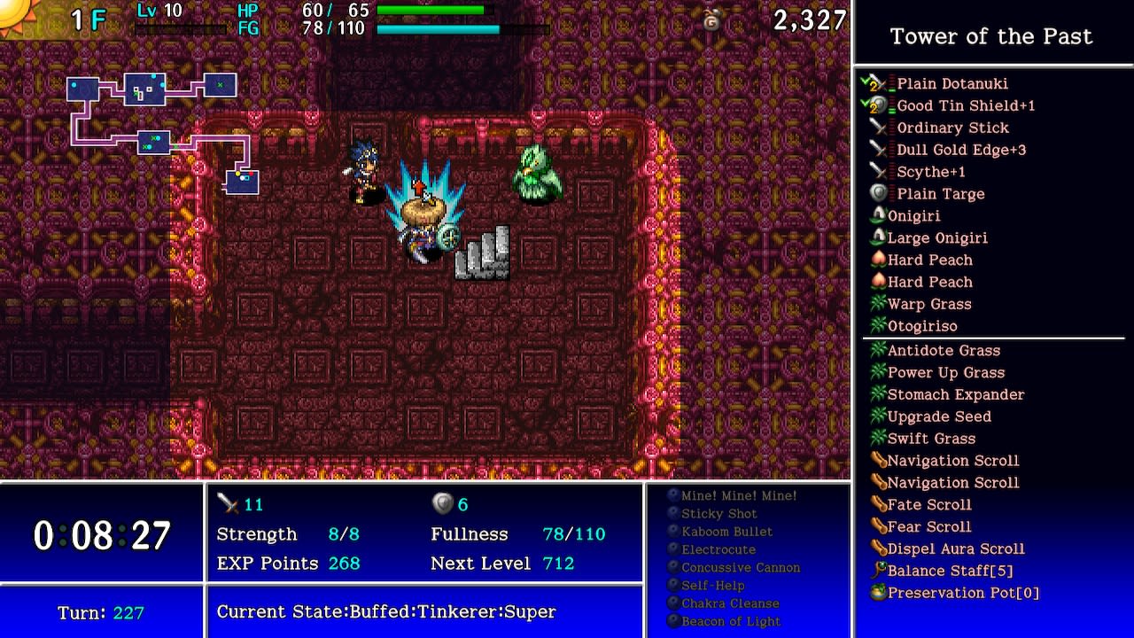 Shiren the Wanderer: The Tower of Fortune and the Dice of Fate
