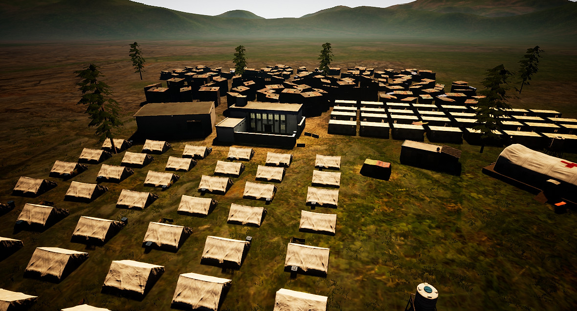Building Hope: Refugee Camp Simulator