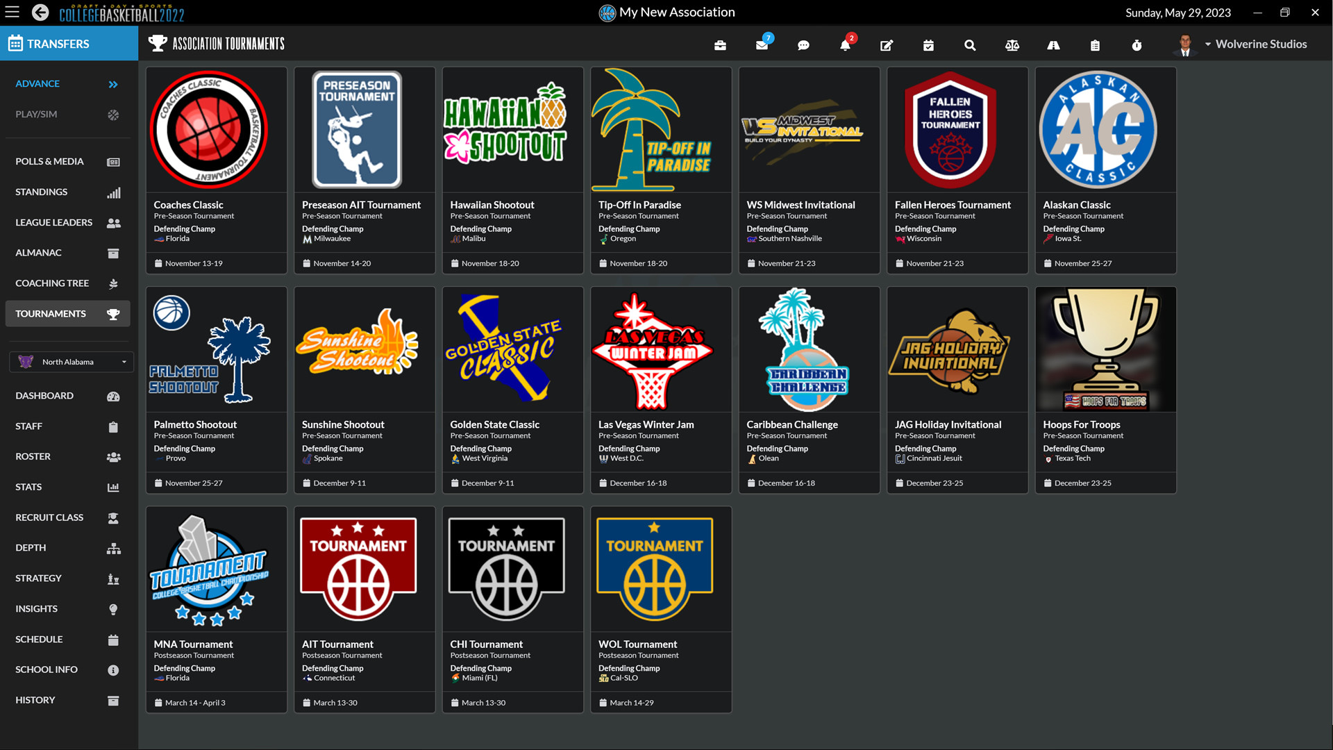 Draft Day Sports: College Basketball 2022