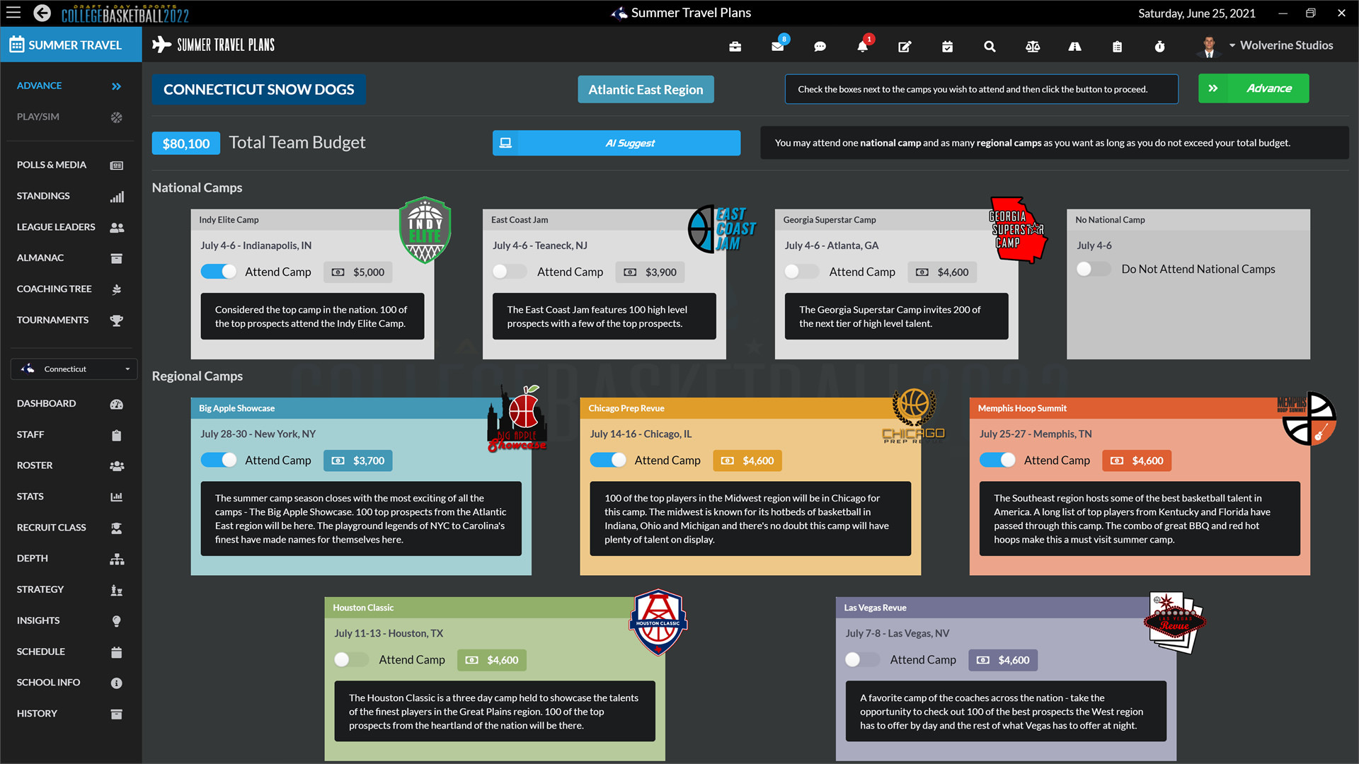Draft Day Sports: College Basketball 2022
