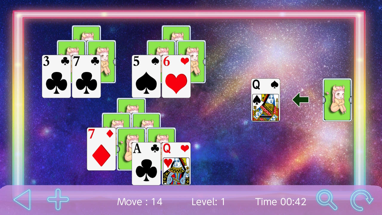 Zodiac Tri Peaks Solitaire