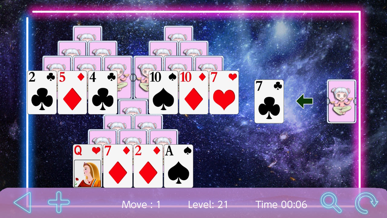 Zodiac Tri Peaks Solitaire