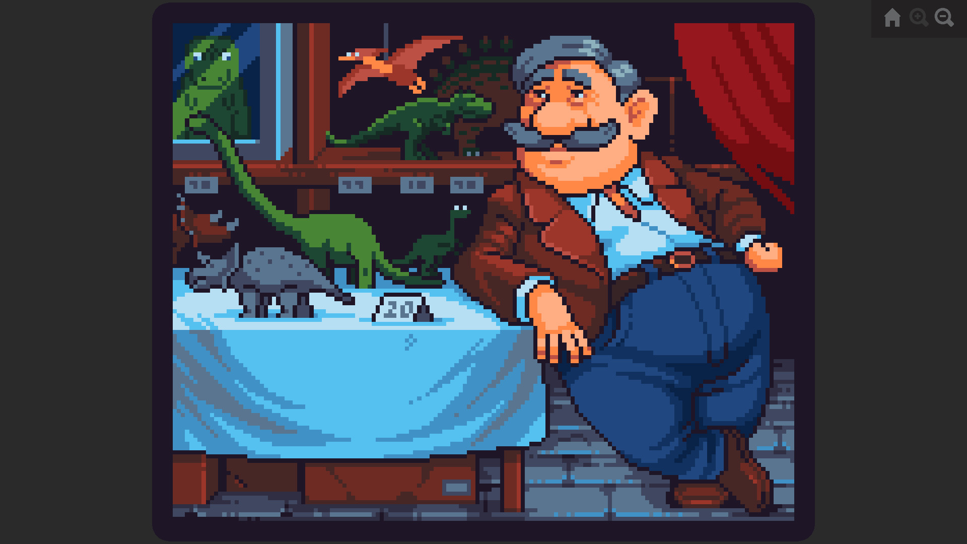 Coloring Game 4: Dinosaurs