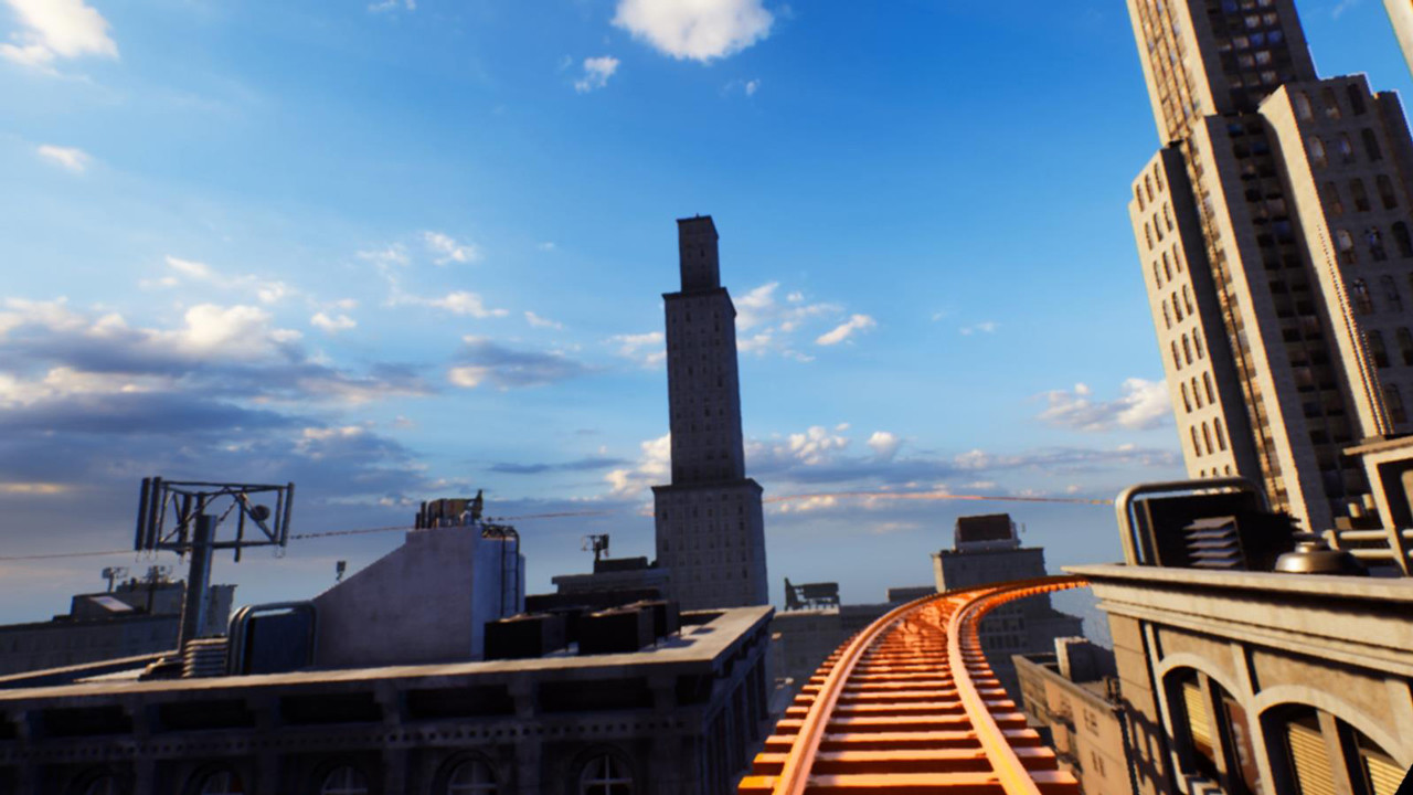 VR Mini World Roller Coaster