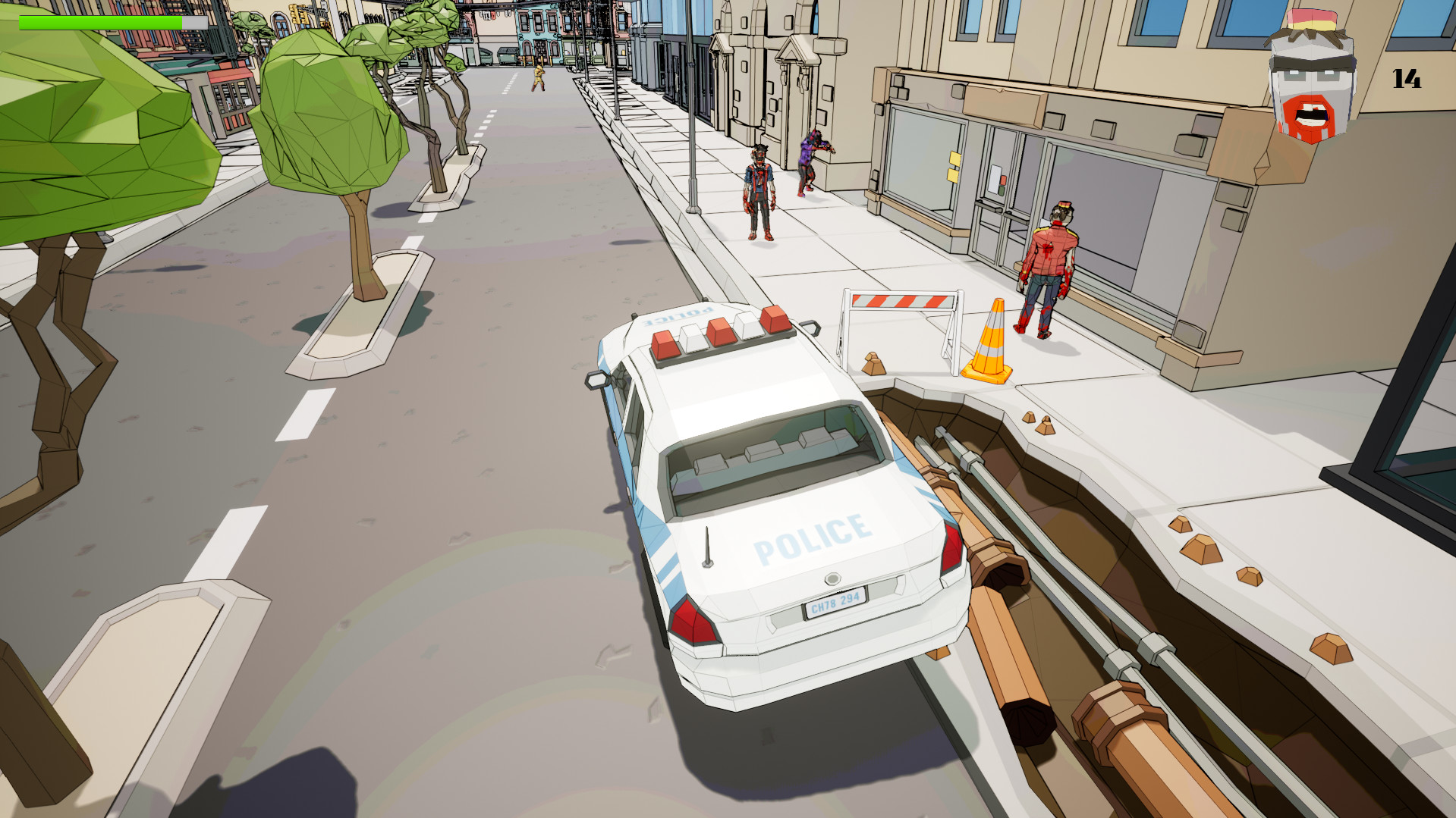 Zombie vs. Police