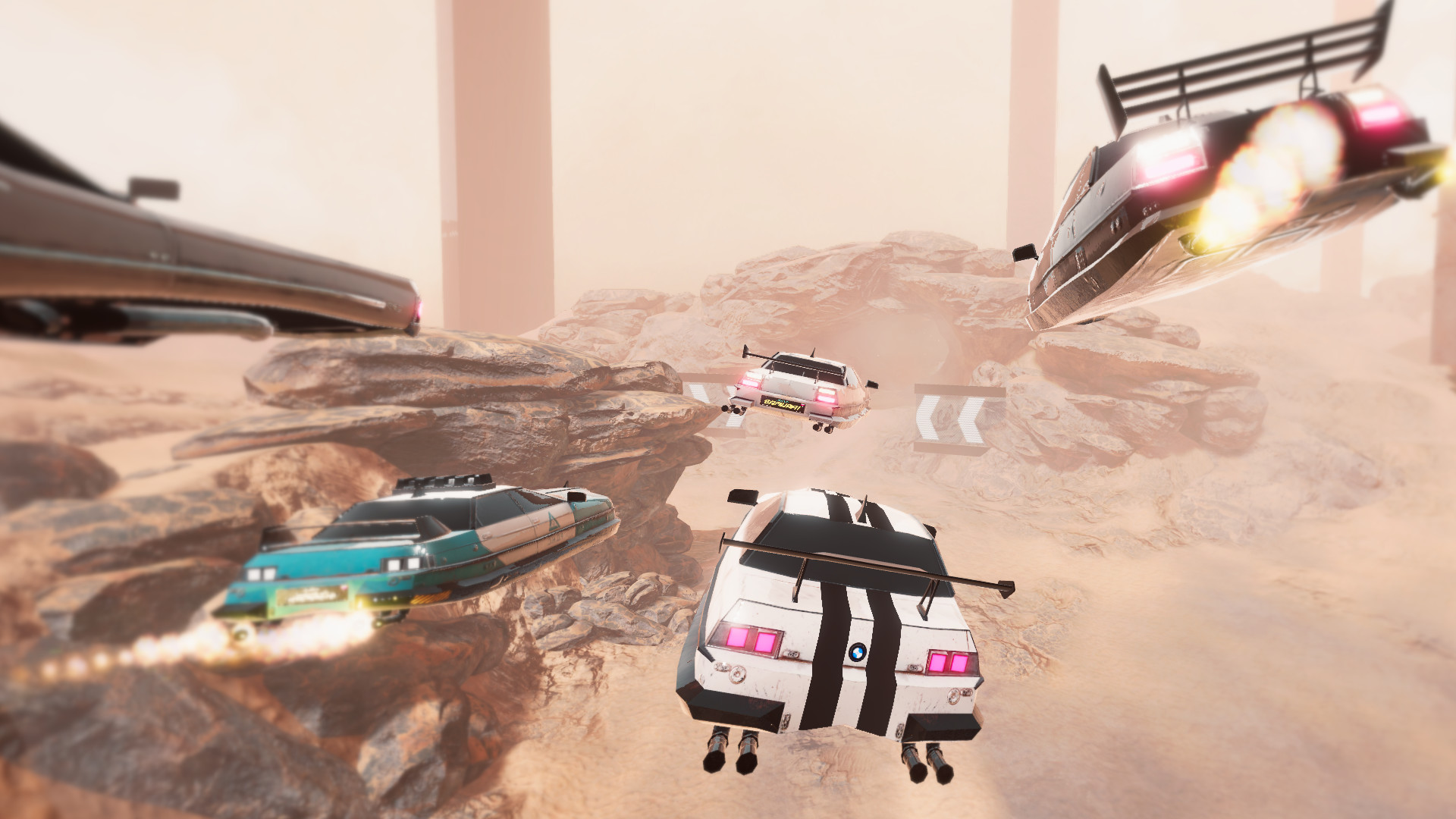 Hovercars 3077: Underground racing